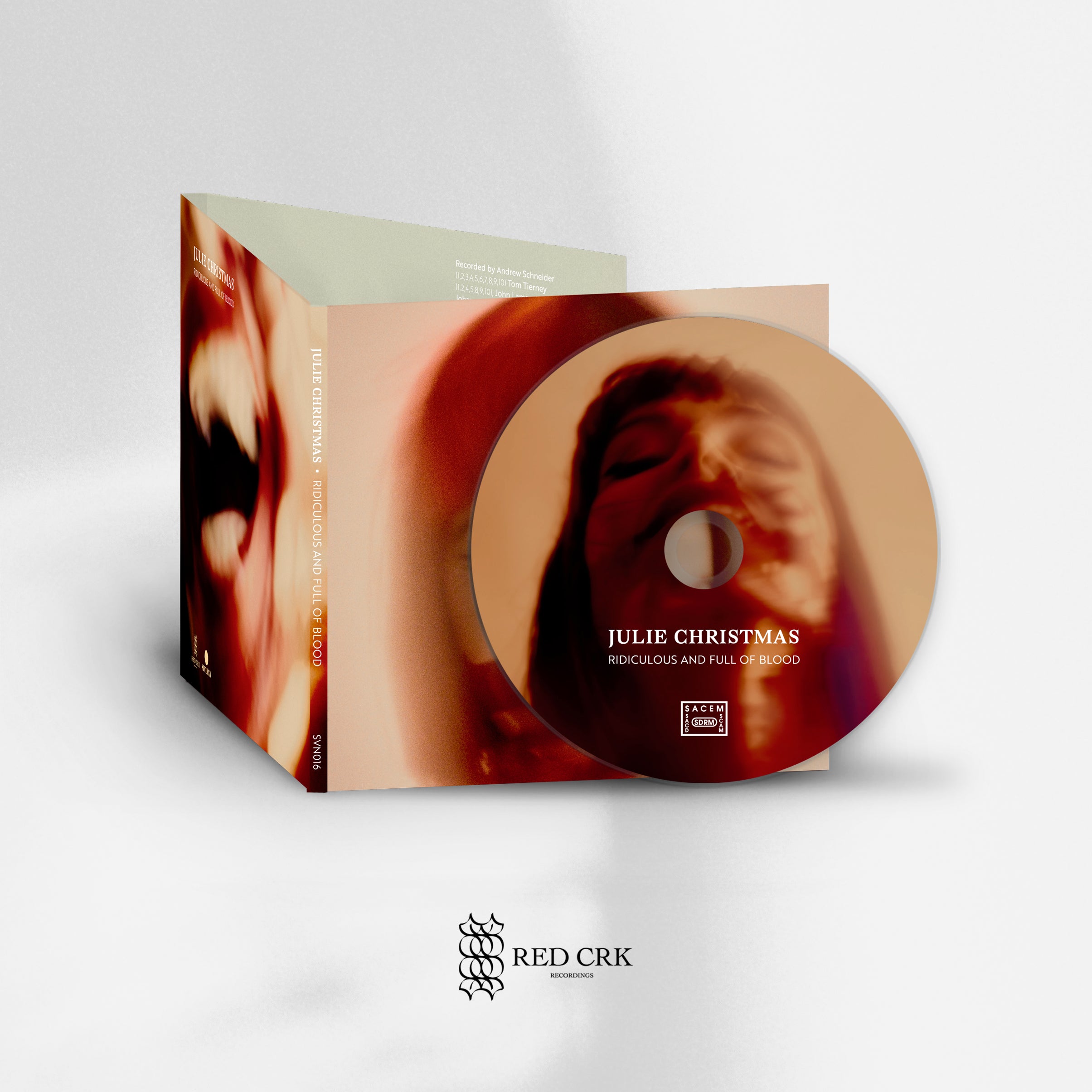 JULIE CHRISTMAS - Ridiculous And Full Of Blood CD