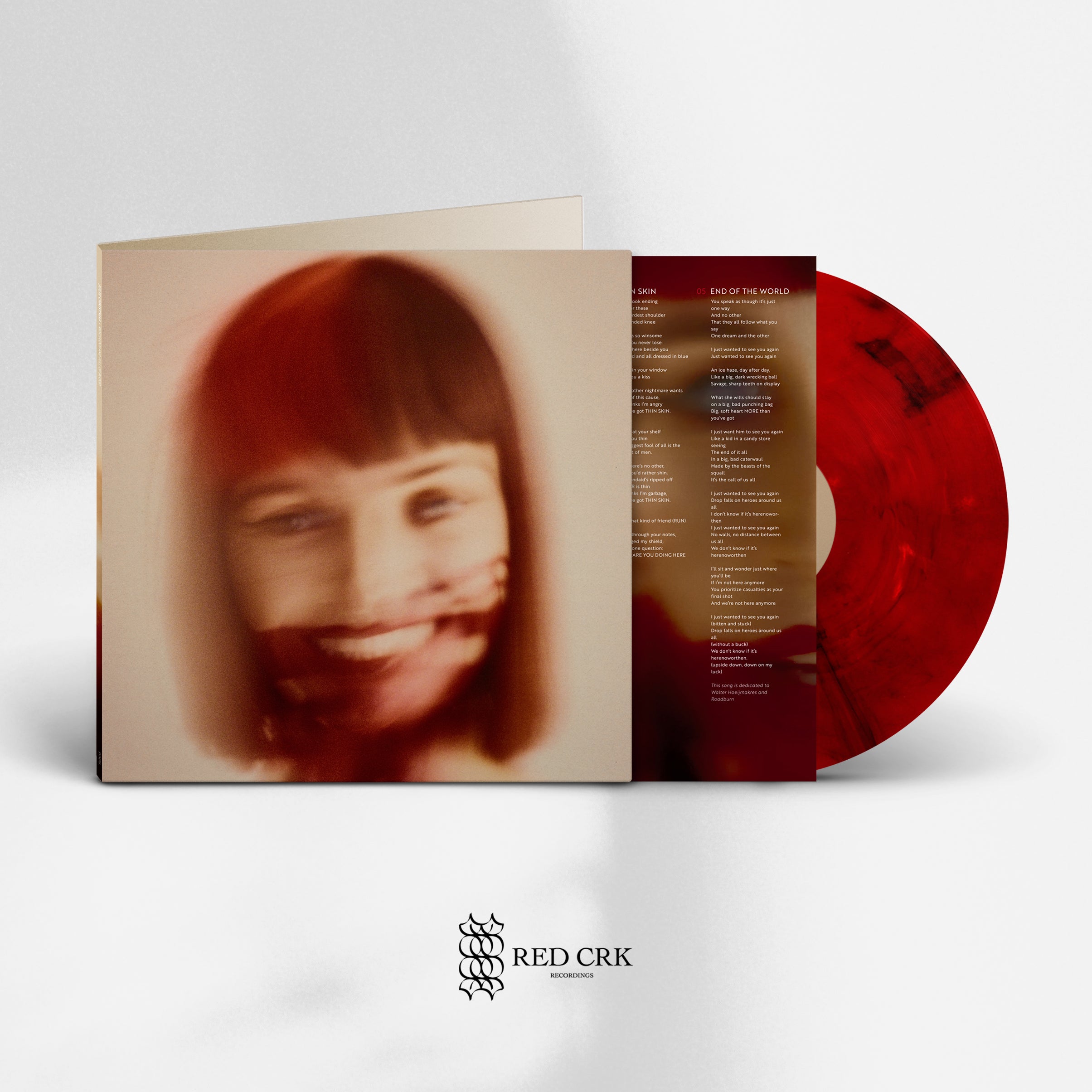 JULIE CHRISTMAS - Ridiculous And Full Of Blood Red w/Marbled Black LP LTD TO 300