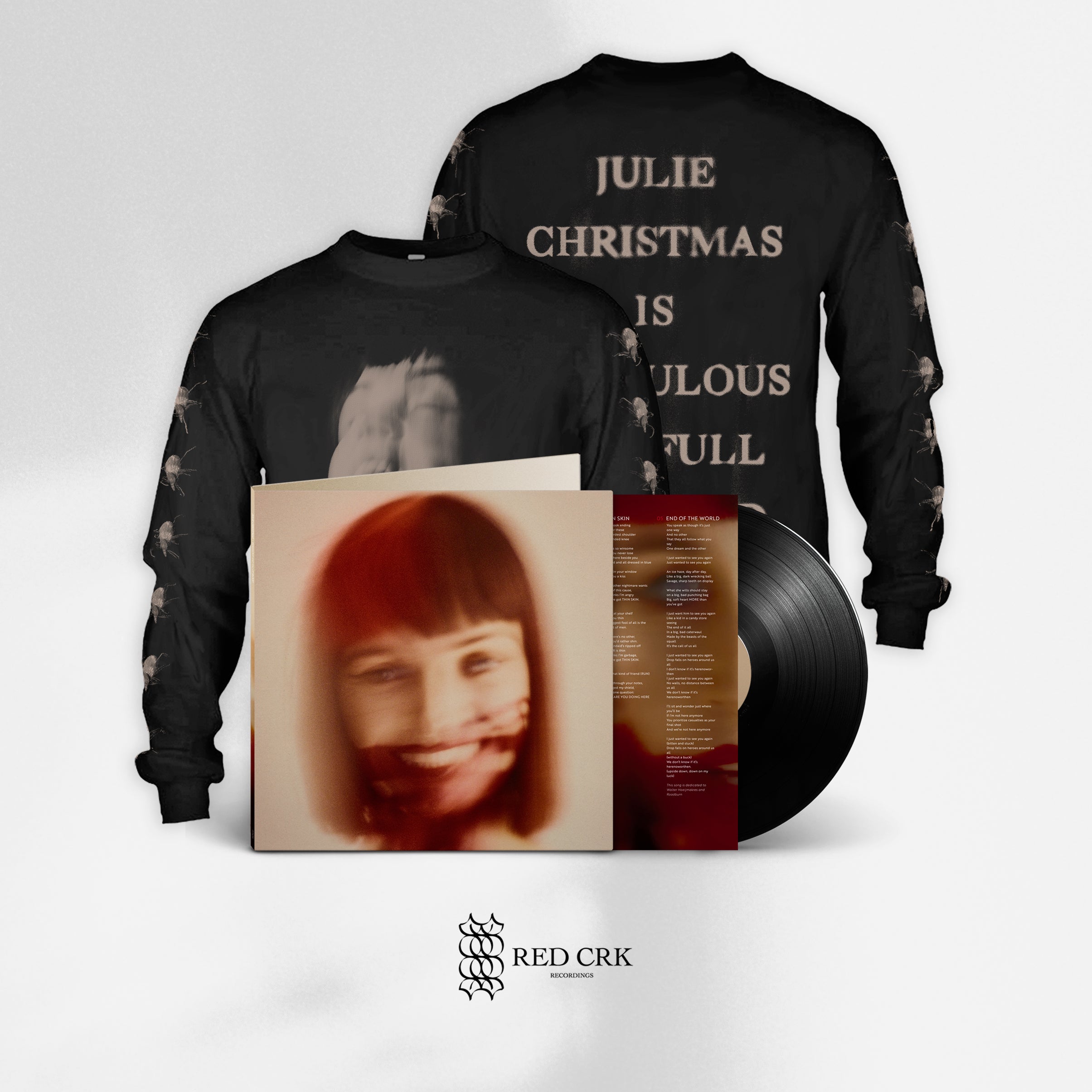 JULIE CHRISTMAS - Ridiculous And Full of Blood (LP) + Screaming (Long Sleeve) Bundle (Pre-Order)